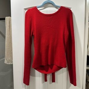 House of CB Vibrant Red Knitwear with Bow